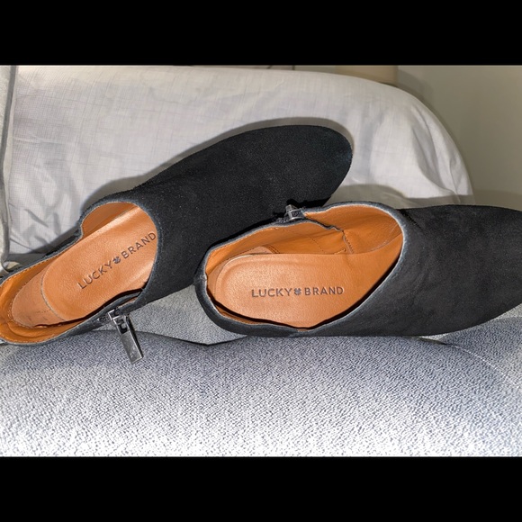 Lucky Brand Black Booties - Picture 3 of 4